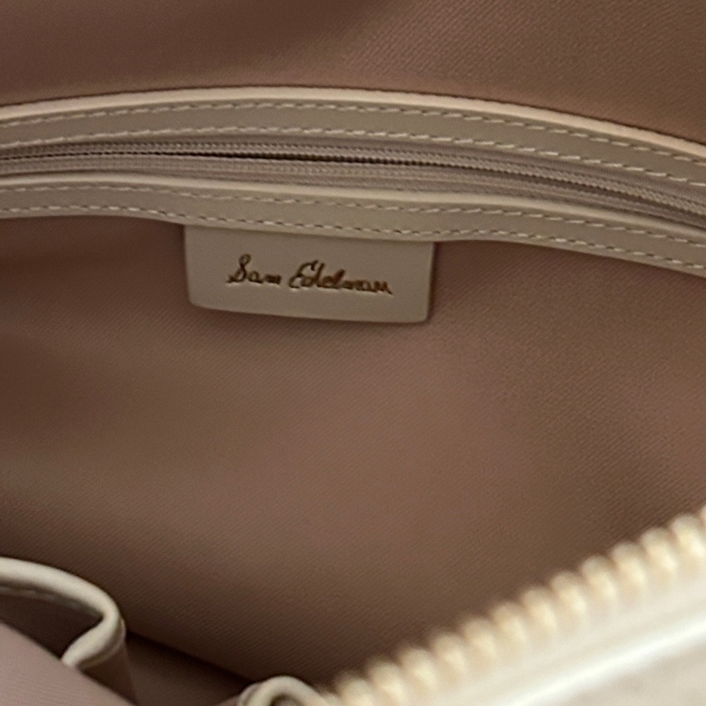 Sam Edelman Pebble Leather Tote/Computer/Hobo Bag - Picture 7 of 9
